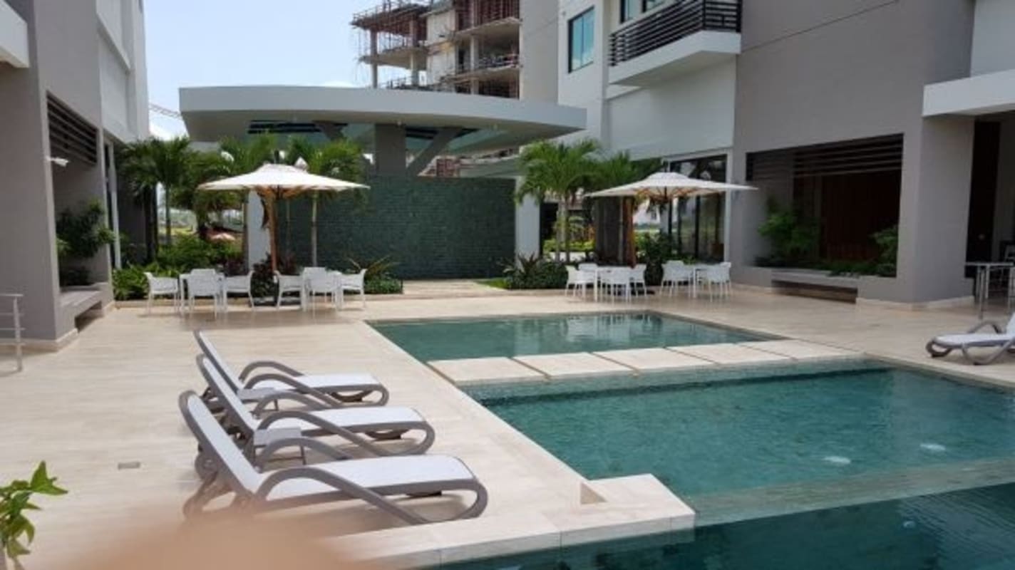 Manicured golf course with skyline views The Reserve Santa Maria Panama luxury community