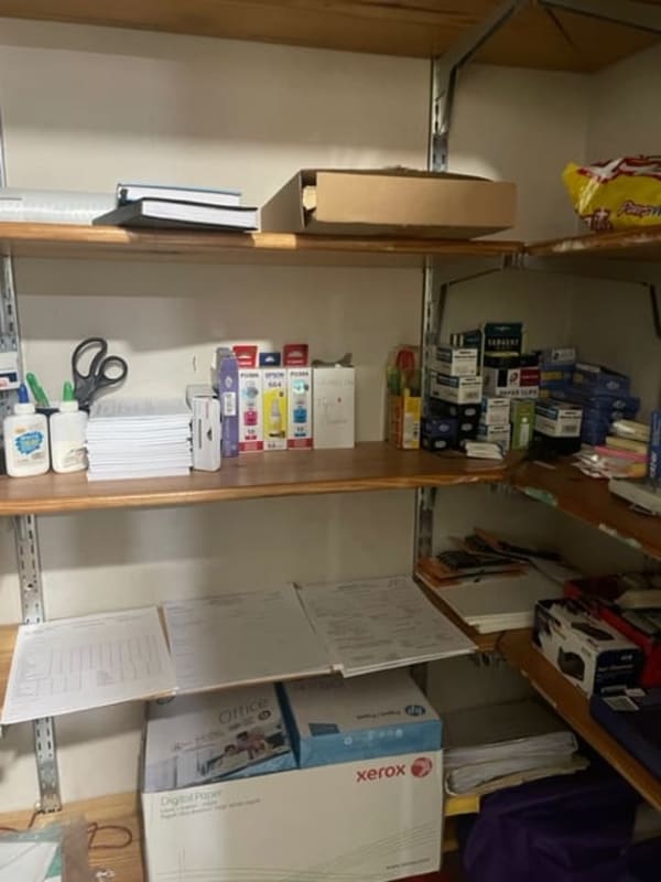 Hallway with glass entry to medical suites PH Consultorios Medicos Paitilla Panama