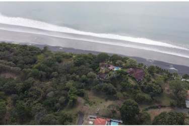 Private beach area along Pacific ocean coast at Costa Esmeralda Panama property