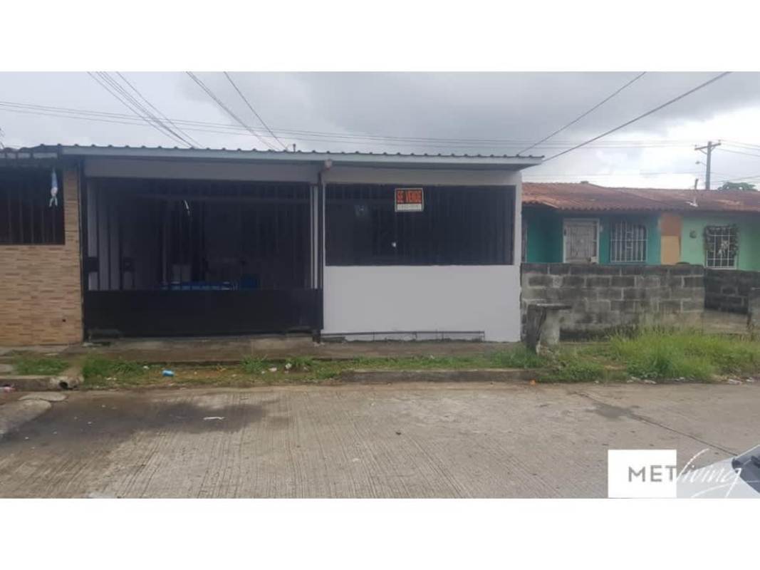 Basic bathroom with sink toilet small shelf and shower curtain Pacora Panama