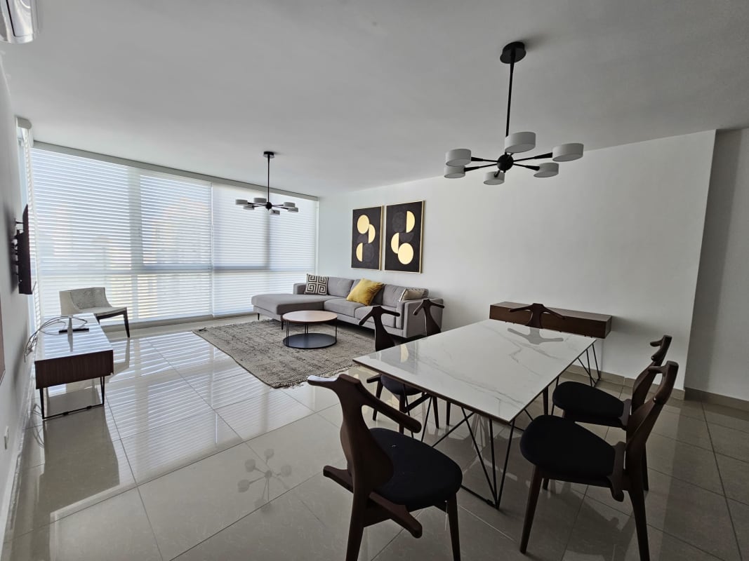 Fully equipped modern kitchen granite counters appliances PH Top Tower Costa del Este Panama