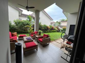 Contemporary architecture two-level private home with garden PH Nativa Panama Pacifico