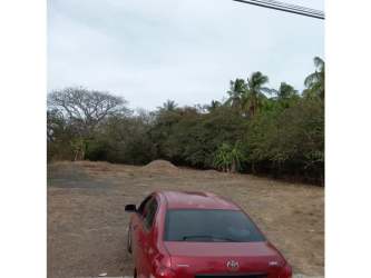 Open terrain lot with trees near Interamericana Highway suitable for residential or commercial use
