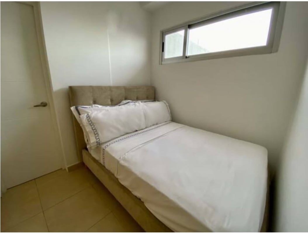 Gourmet kitchen with granite counters and modern appliances at PH White Tower penthouse Avenida Balboa Panama