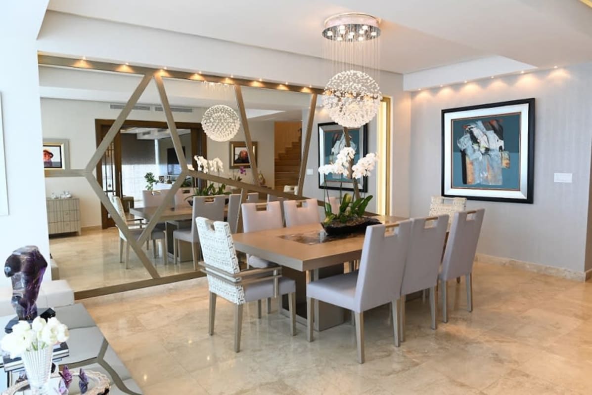 Whimsical children's bedroom with city views PH Titanium Costa del Este Panama