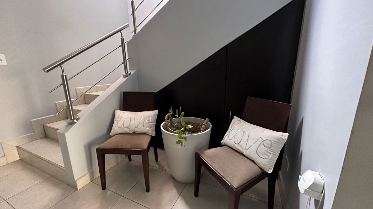 Contemporary kitchen granite counters stainless appliances villa tivoli brisas del golf Panama