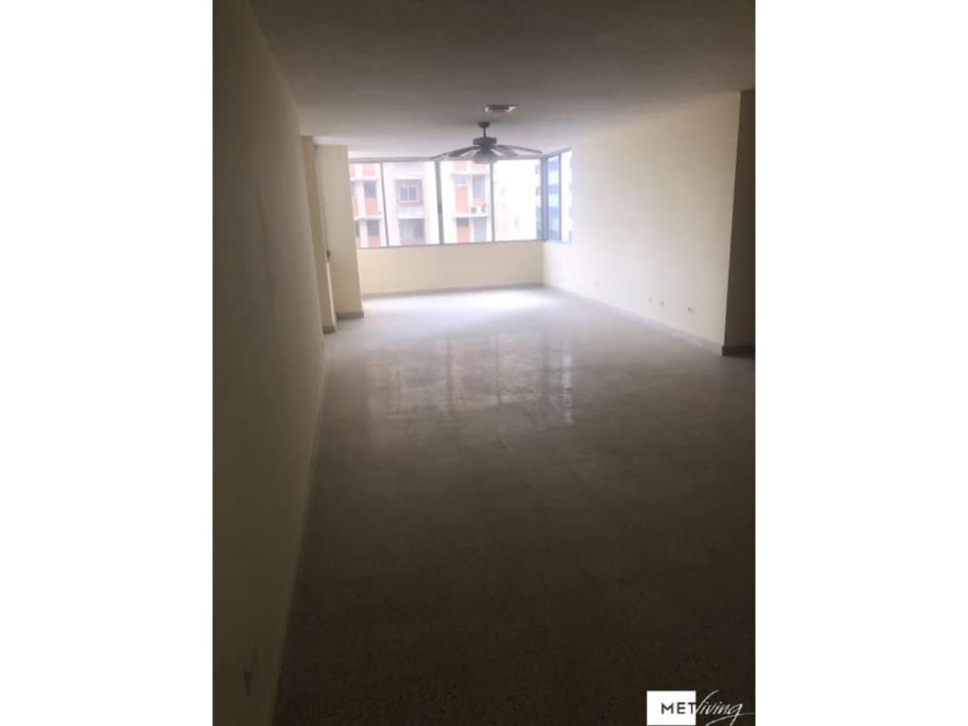 Bright living dining room with balcony in PH Villas Las Fuentes Betania Panama City