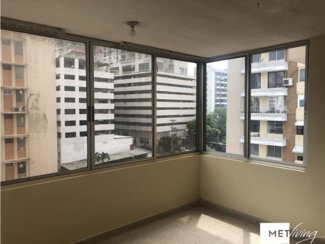 Enclosed balcony with floor-to-ceiling windows PH Villas Las Fuentes Betania Panama