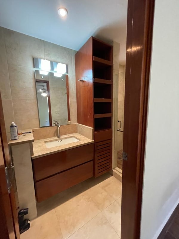 Covered terrace with garden views luxury house PH Embassy Gardens Clayton for rent Panama City