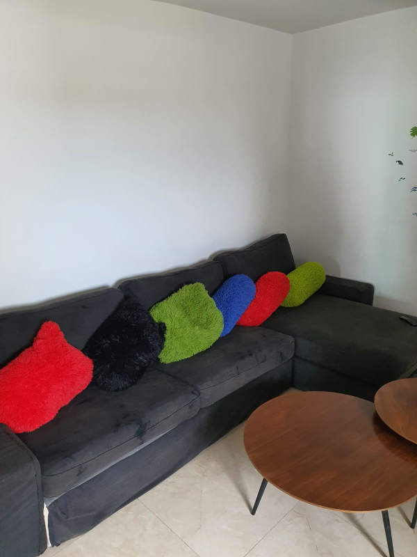 Open concept living and dining space with natural light PH Park Lane Costa del Este Panama