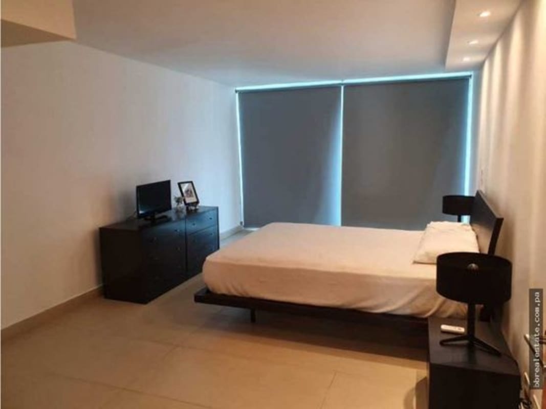 Private terrace with ocean and canal views outdoor seating PH Isla Naos Causeway Panama City