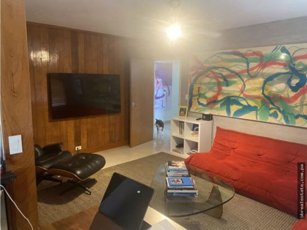 Bright nursery room with crib, storage, air conditioning in PH Las Llamas apartment Panama