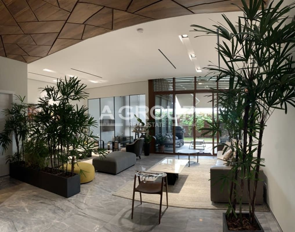 Luxury marble bathroom with bathtub and walk-in shower at Ocean Reef Garden Apartments Punta Pacifica Panama