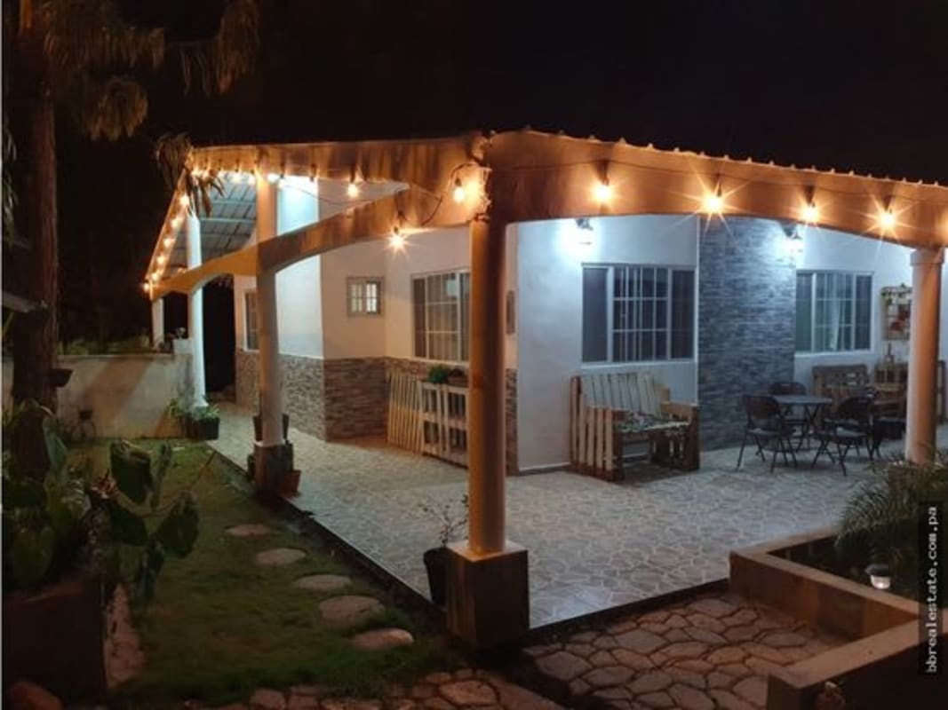 Bedroom with large window, garden views, bright space in Altos de Cerro Azul Pacora Panama