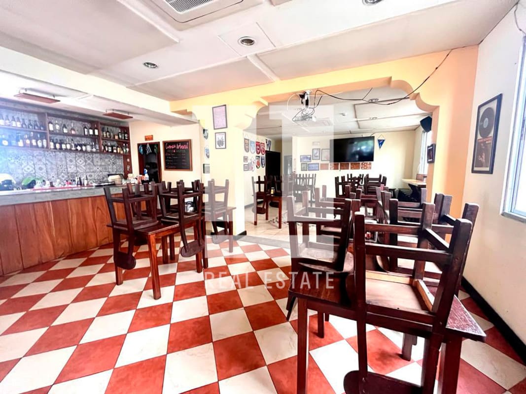 Aerial map showing commercial lot area Bella Vista district Panama City near Cinta Costera