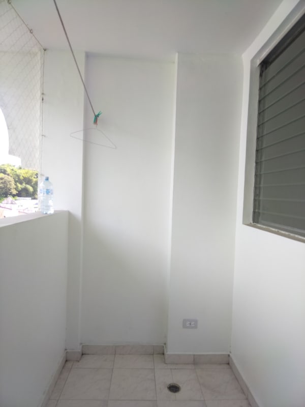 Utility balcony with barred window modern laundry area PH La Cresta Bella Vista