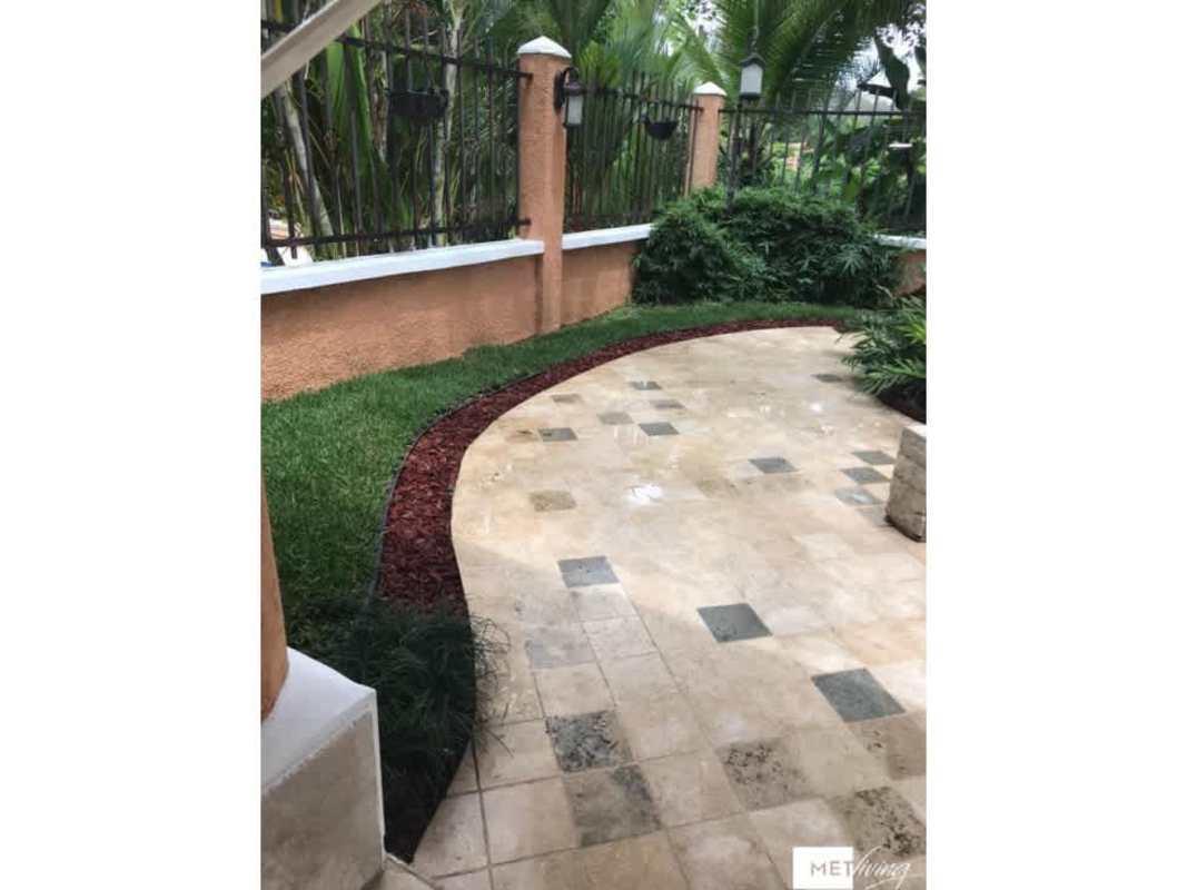 Spacious bedroom with tile floors, windows, ceiling fan, AC in Clayton Village Panama