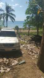 Dense tropical vegetation and beachfront lot with ocean view Cambutal Panama