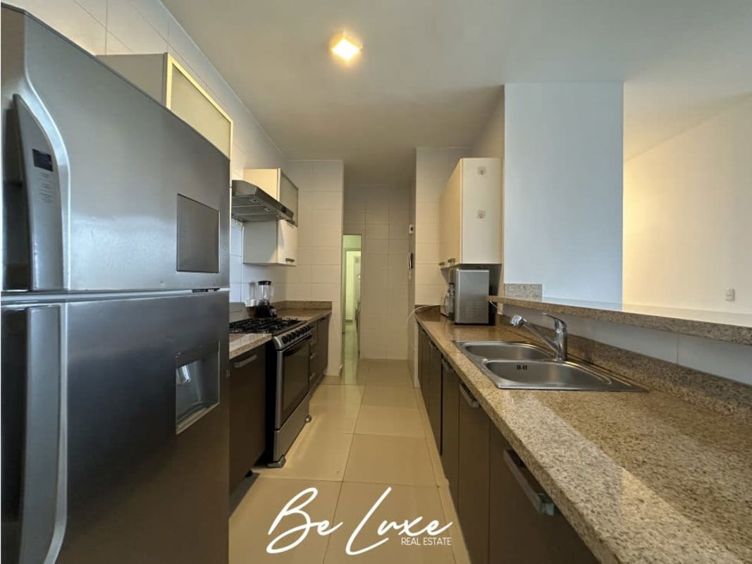 Modern bathroom glass enclosed shower porcelain tile PH Astoria Panama City