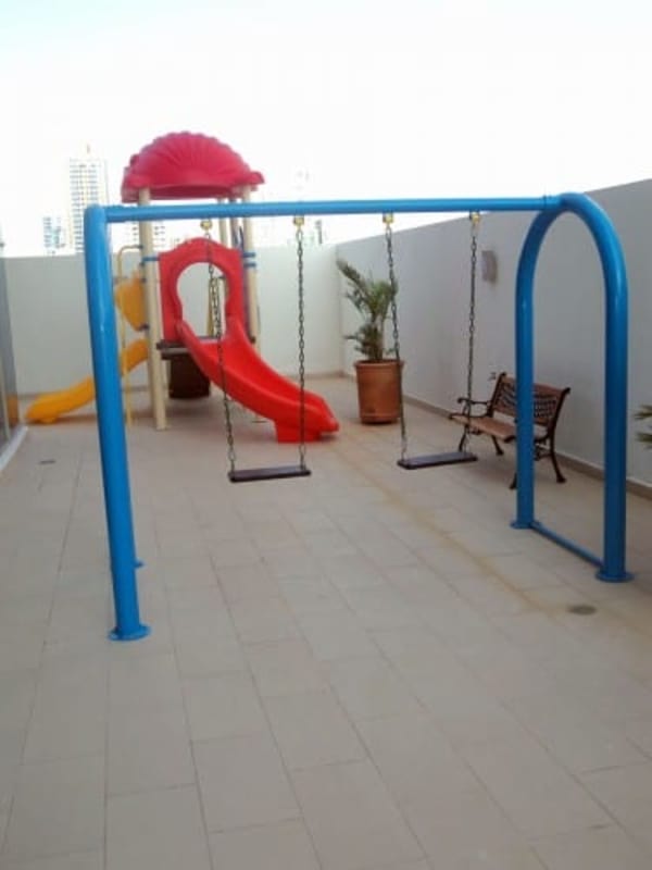 Colorful indoor children's playroom with murals at PH Regent San Francisco Panama