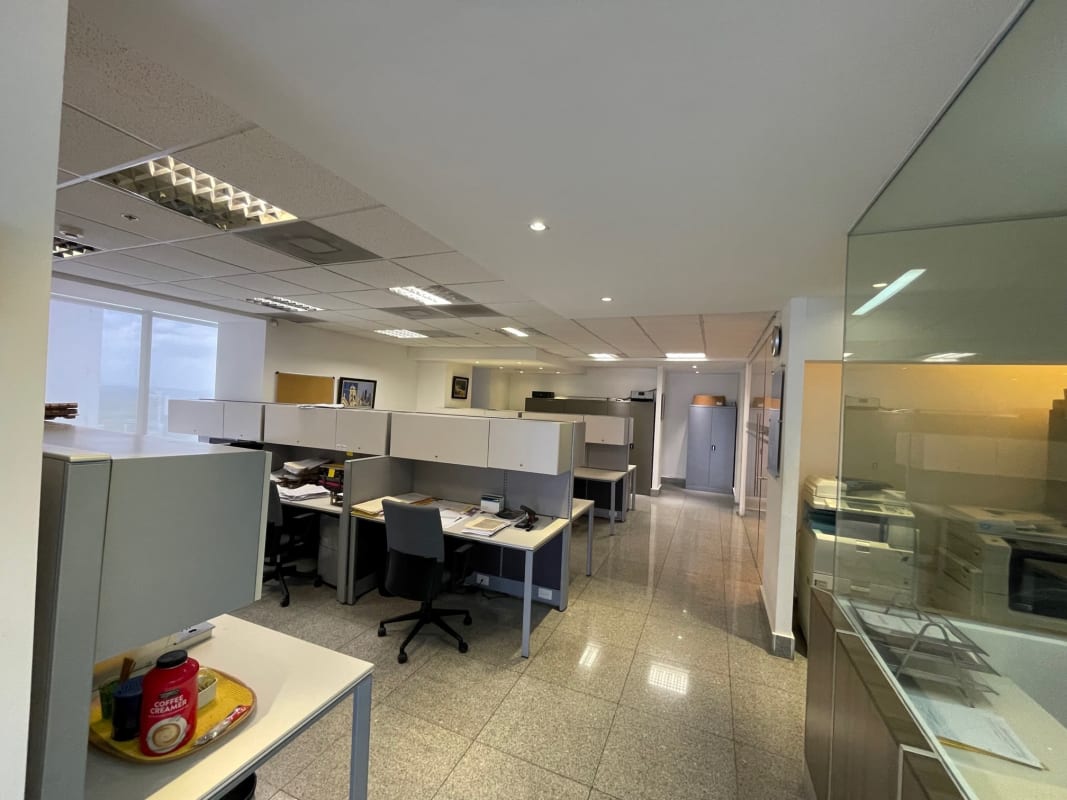 Breathtaking waterfront ocean bay and skyline view from PH BICSA Financial Center in Panama City