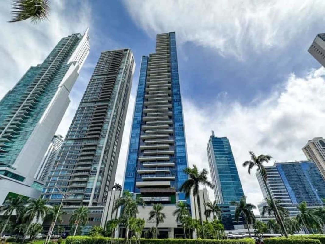 Modern gym with cardio and weights area at PH Regalia Costa del Este Panama