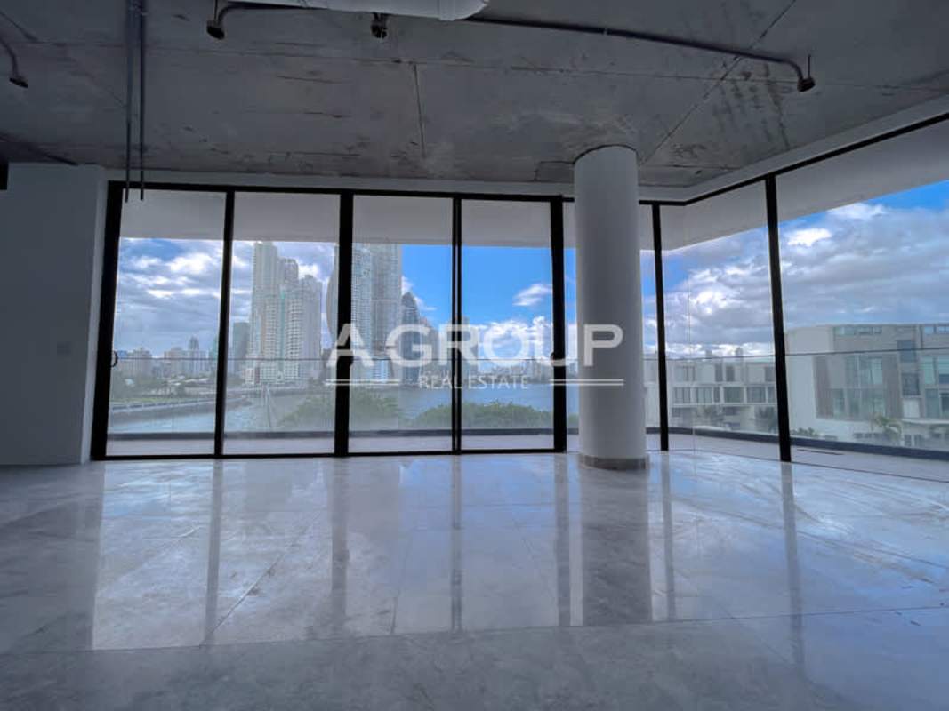 Luxury rooftop infinity pool with skyline and ocean views Ocean Reef Islands Punta Pacifica Panama