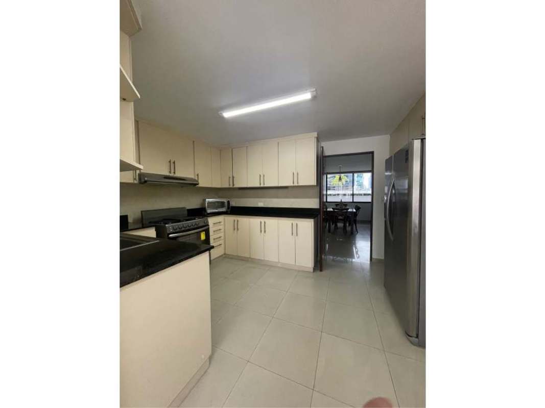 Bright living dining area with tile floors large windows PH Monaco Obarrio Panama