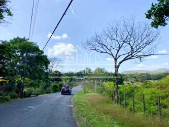 Extensive flat and rolling grasslands with mountain backdrop ideal for cattle or agriculture in Panama