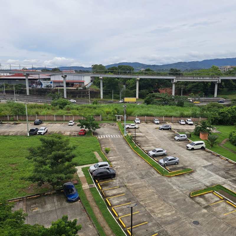 Apartment towers, green areas, metro line PH Mystic Village Don Bosco Panama