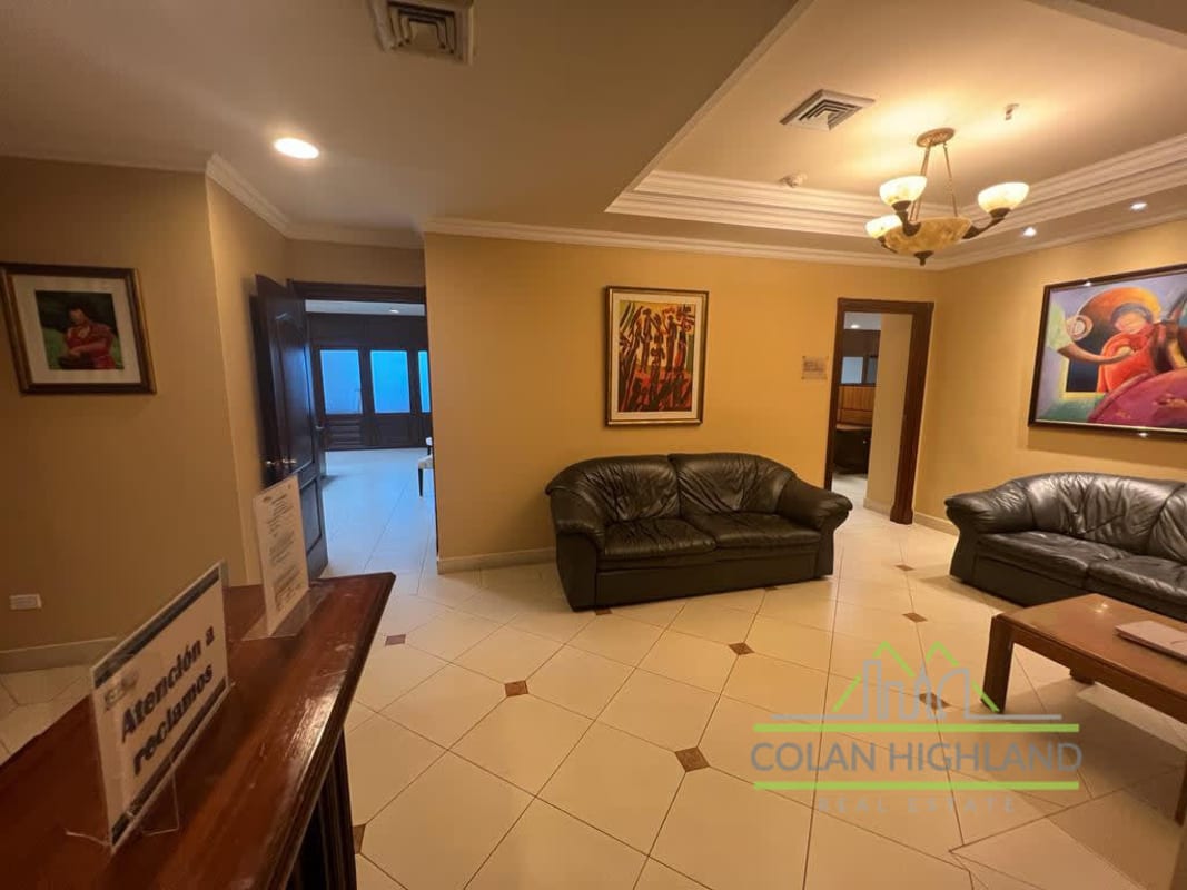 Conference room with skyline views Punta Pacifica commercial office