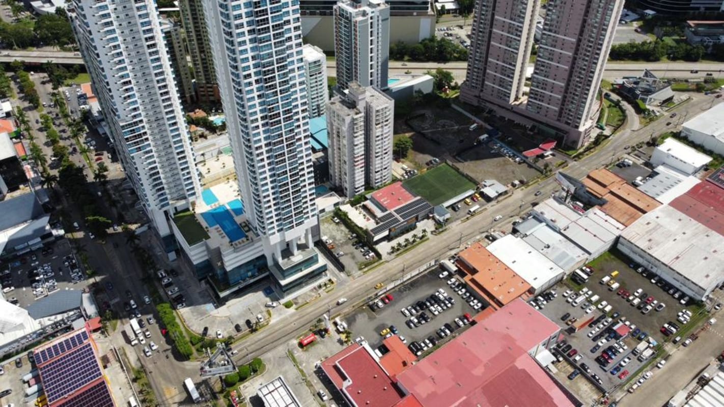 Premium commercial plot for sale in Santa María District Costa del Este Panama City oceanfront