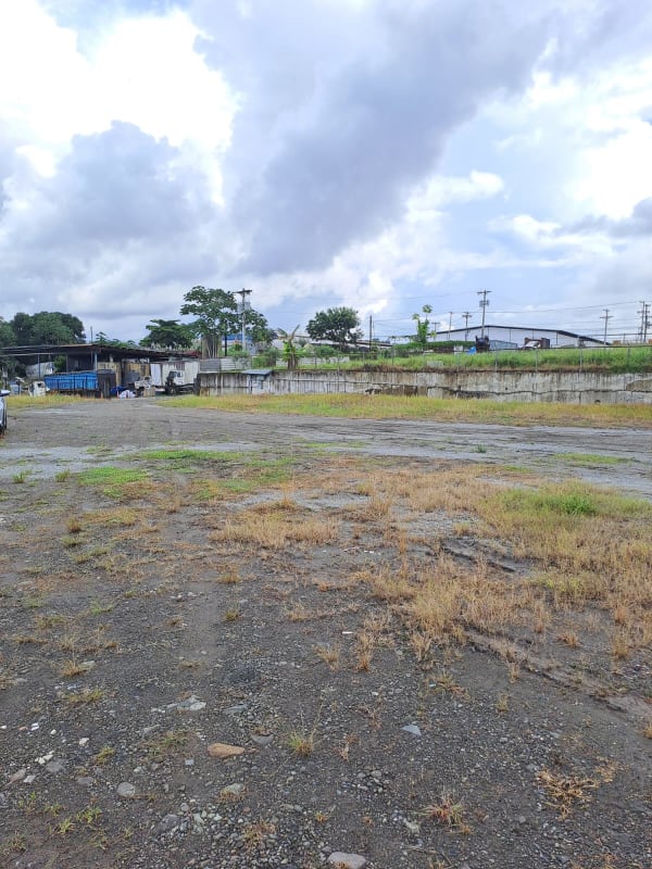 Open plot ideal for warehouses or factories near Tocumen airport in Panama City