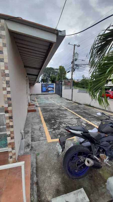 Exterior entrance with parking space and access ramp in Hato Pintado Panama City