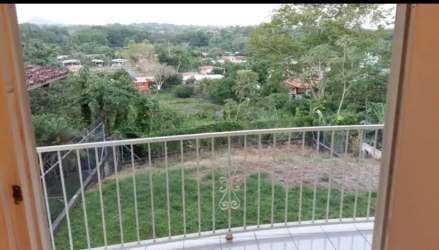 Balcony with garden views in two-story house for rent David Chiriquí