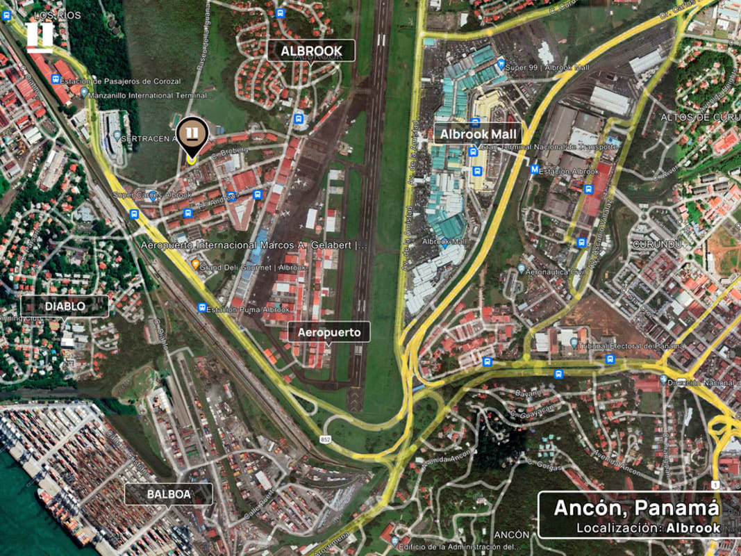 Commercial Lot with 2600m² Buildings in Albrook Clayton