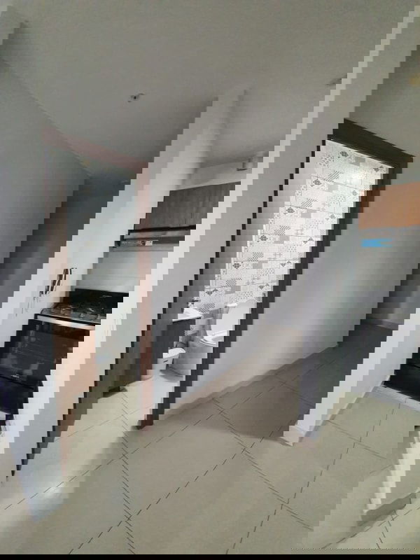 Modern bedroom with city views in PH Downtown condominium Panama City.