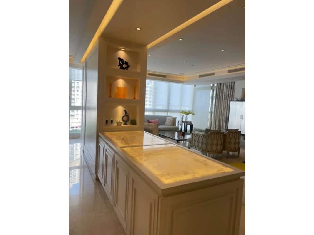 Furnished 3BR Luxury Apartment with Ocean View in D1 Tower Punta Paitilla