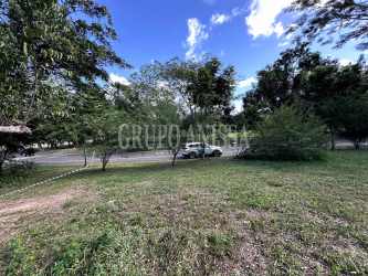 Expansive residential lot with mature trees and natural landscaping at Fairways Buenaventura Panama