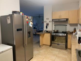 Dining space with large windows, ocean view, Playa Blanca beachfront condo Panama