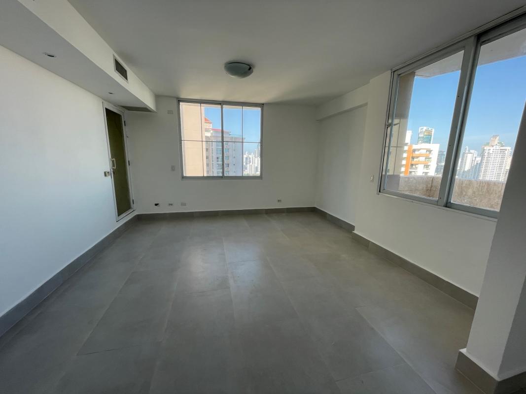 Large windowed living room city skyline PH Costa Pacifica Punta Pacifica Panama