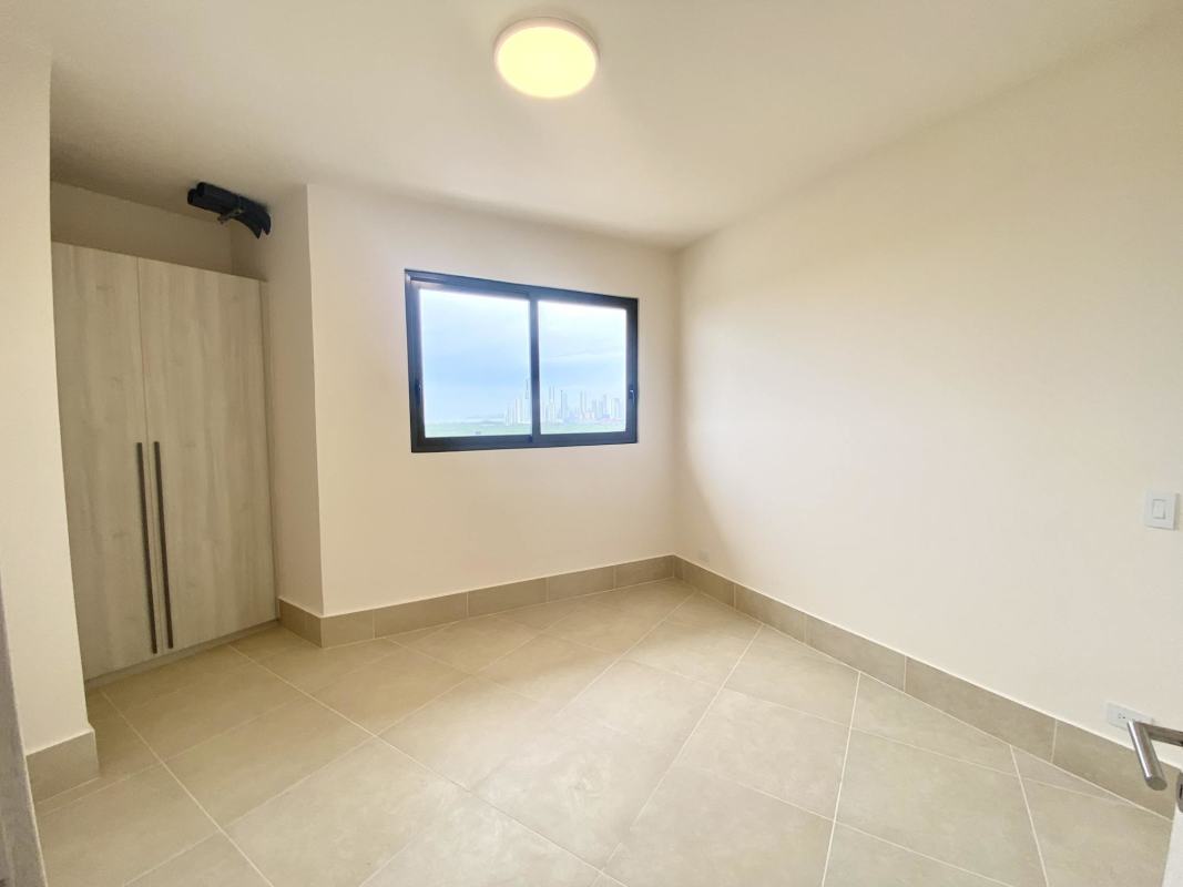 Open concept kitchen living dining with balcony panoramic view at Ocean House Santa María Panama