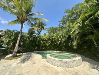 Elegant bedroom with terrace access and lake views in Paseo de las Casas Buenaventura