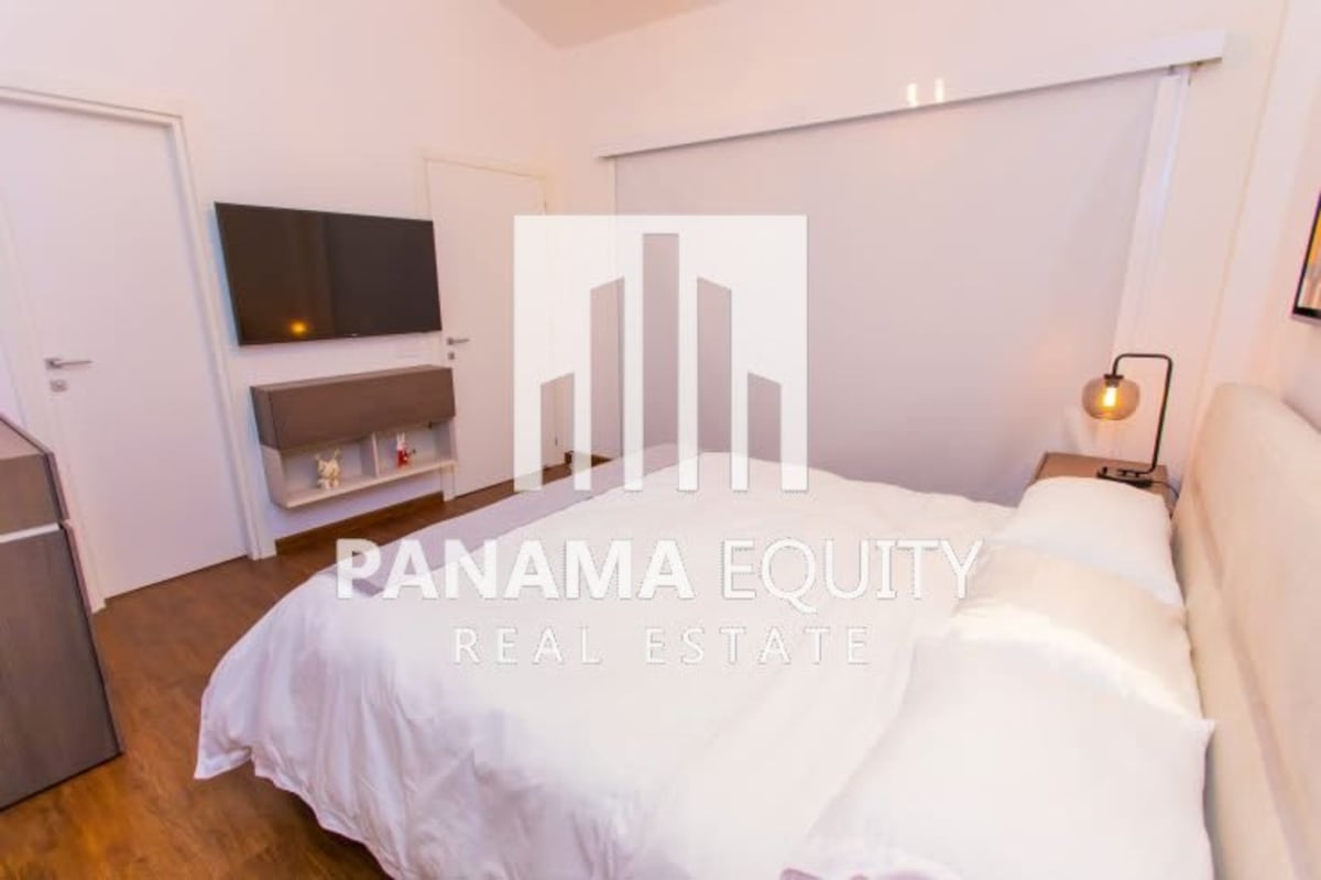 Modern kitchen with granite countertops stainless appliances Casa Méndez Casco Viejo Panama