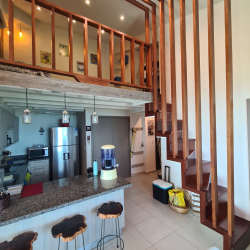 Bright bedroom with ocean view window, AC, closet, PH Ensenada Coronado Panama