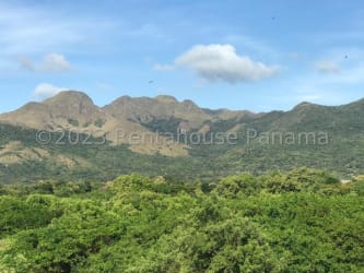 Fully equipped kitchen with granite counters, stainless appliances at Playa Caracol condo Panama