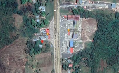 Wooded segment of flat land parcel with banana trees and greenery Penonomé Panama