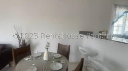 Bedroom with tiled floor and window in new affordable house La Chorrera Panama