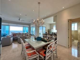 Bedroom with sea views terrace and AC in Bijao Beachfront Condo Panama