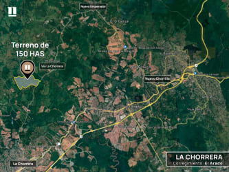 150 Hectares Development Land La Chorrera Near Metro